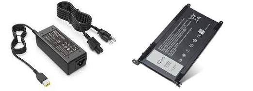 Laptop Charger AC Adapter, Laptop battery